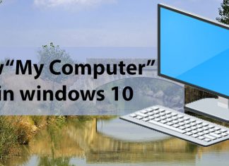 show my computer icon on desktop in windows 10